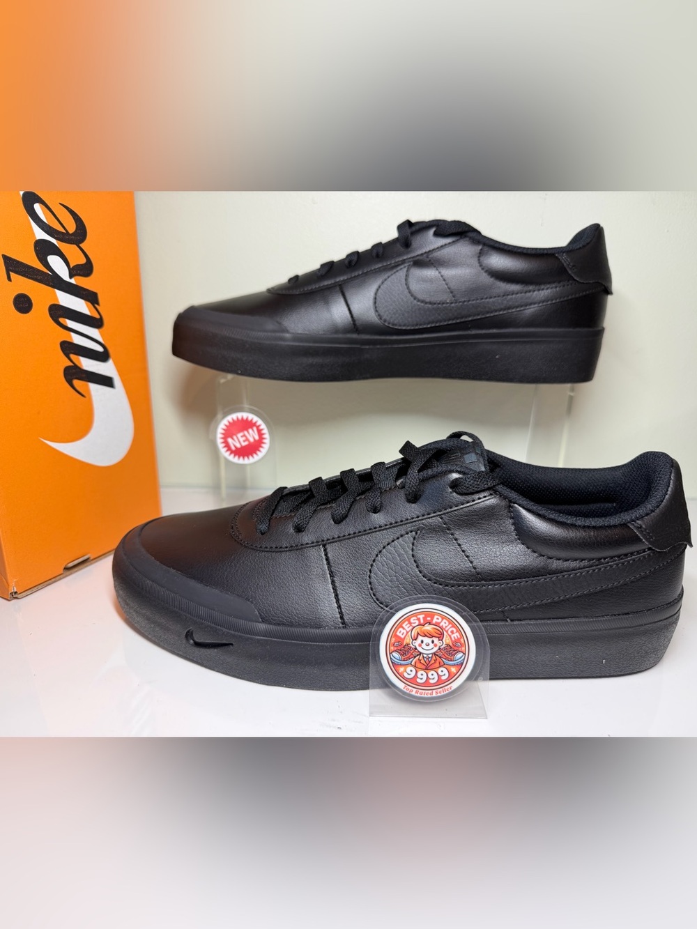 Nike - Size 11 - Men’s Court Shot Black Shoes FQ8146-001 - New with box